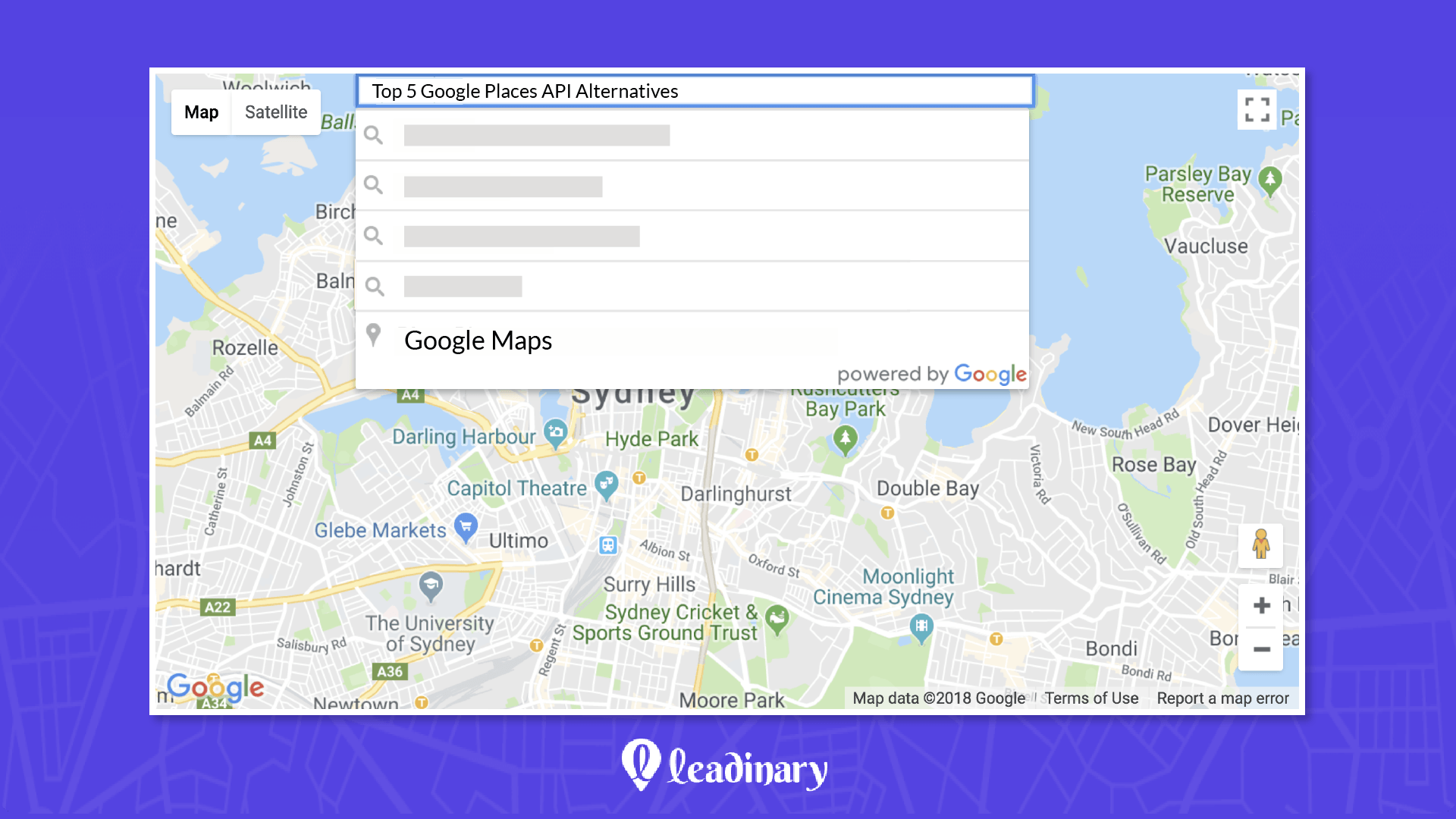 Top 5 Google Places API Alternatives Leadinary